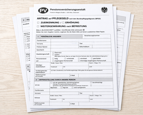 pflegegeldberatung formulare